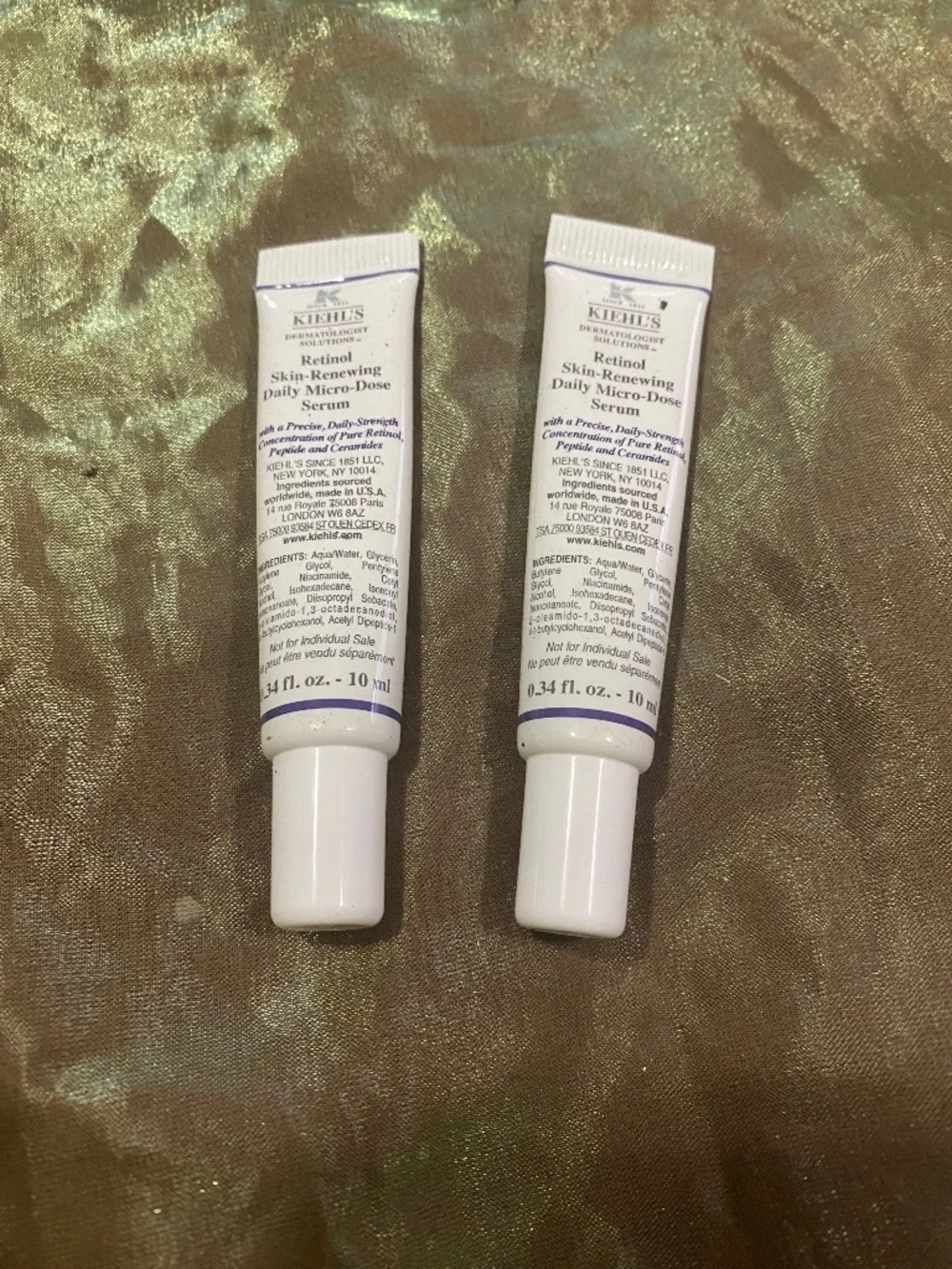 KIEHL'S Retinol Skin-Renewing Daily Micro Dose Serum, 2 tubes each 10ml